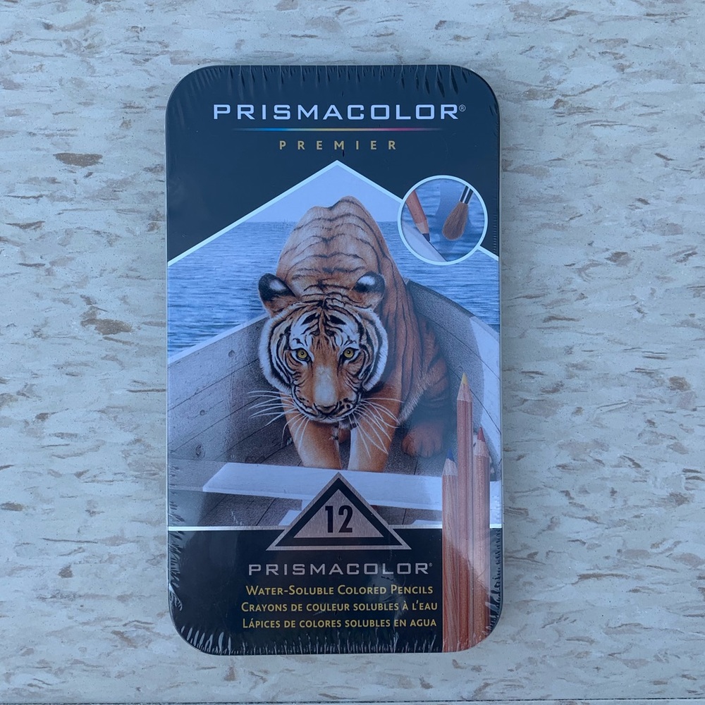 Prismacolor water soluble colored pencils